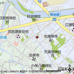 福岡県大川市榎津551周辺の地図