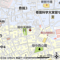 畑中／松田アパート周辺の地図