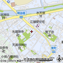 福岡県大川市榎津768周辺の地図