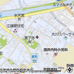 福岡県大川市榎津231-3周辺の地図