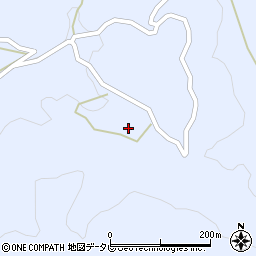 大分県玖珠郡九重町後野上1966周辺の地図