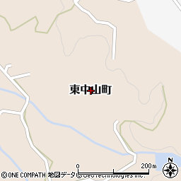 長崎県平戸市東中山町周辺の地図