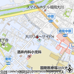 福岡県大川市榎津939周辺の地図