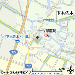 川北公民館周辺の地図