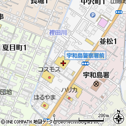 伊予銀行城南支店周辺の地図