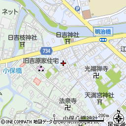 福岡県大川市榎津561周辺の地図