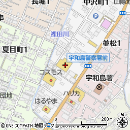 フジ宇和島南店周辺の地図