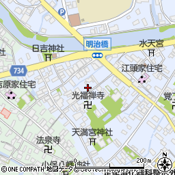 福岡県大川市榎津679周辺の地図