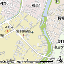 宇和島地区高等学校宮下教員住宅周辺の地図