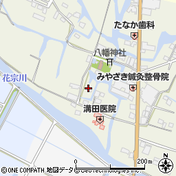 福岡県大川市大橋125周辺の地図