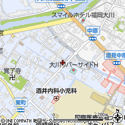 榎津郵便局 ＡＴＭ周辺の地図