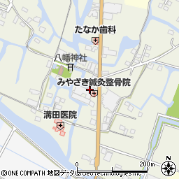 福岡県大川市大橋1周辺の地図