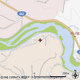 福岡県八女市黒木町土窪2522周辺の地図