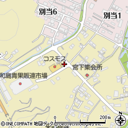 愛媛県宇和島市宮下甲-1313周辺の地図