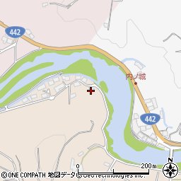 福岡県八女市黒木町土窪2511-1周辺の地図