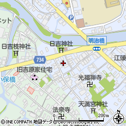 福岡県大川市榎津600周辺の地図