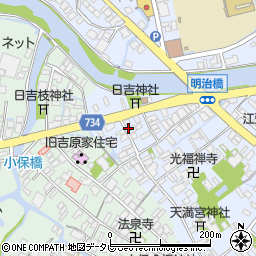 福岡県大川市榎津589周辺の地図