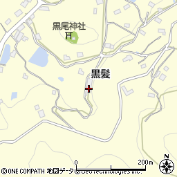 佐賀県武雄市黒髪8502周辺の地図