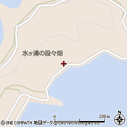 愛媛県宇和島市遊子2105周辺の地図