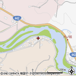 福岡県八女市黒木町土窪2520周辺の地図