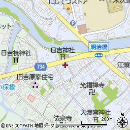 福岡県大川市榎津599周辺の地図