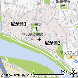 大分県大分市尼が瀬2丁目6-8周辺の地図