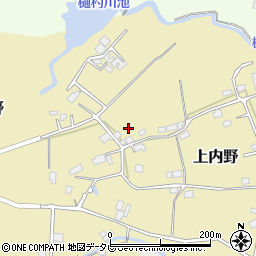佐賀県西松浦郡有田町上内野周辺の地図