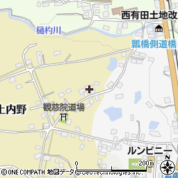 佐賀県西松浦郡有田町上内野丙3711-2周辺の地図