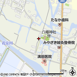 福岡県大川市大橋129周辺の地図