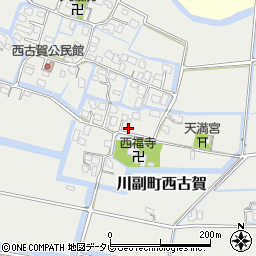 佐賀県佐賀市川副町大字西古賀485周辺の地図