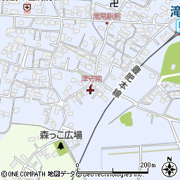 大分県大分市津守1028-1周辺の地図