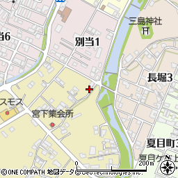 愛媛県宇和島市宮下827-1周辺の地図