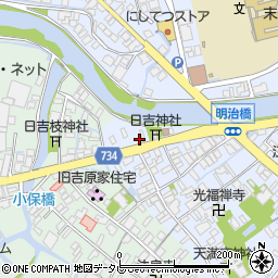 福岡県大川市榎津592周辺の地図