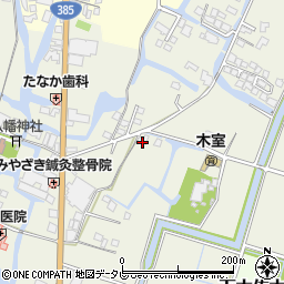 福岡県大川市大橋464周辺の地図