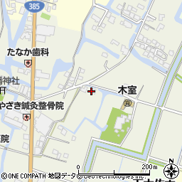 福岡県大川市大橋462周辺の地図