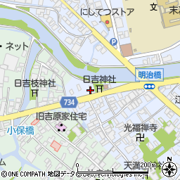 福岡県大川市榎津593周辺の地図