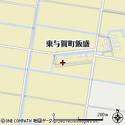 佐賀県佐賀市東与賀町大字飯盛789周辺の地図