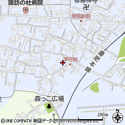 大分県大分市津守953-1周辺の地図