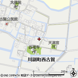 佐賀県佐賀市川副町大字西古賀492周辺の地図