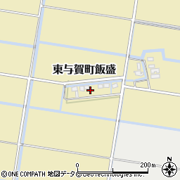 佐賀県佐賀市東与賀町大字飯盛792周辺の地図