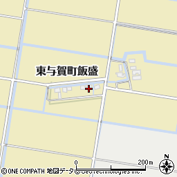 佐賀県佐賀市東与賀町大字飯盛794周辺の地図
