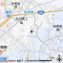福岡県大川市酒見577-3周辺の地図