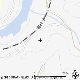 高知県四万十市西土佐半家873周辺の地図