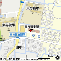 佐賀地区保護司会周辺の地図