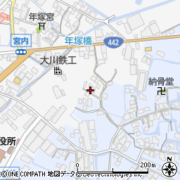 福岡県大川市酒見577周辺の地図