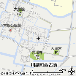 佐賀県佐賀市川副町大字西古賀478周辺の地図
