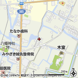 福岡県大川市大橋466周辺の地図