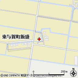 佐賀県佐賀市東与賀町大字飯盛574周辺の地図