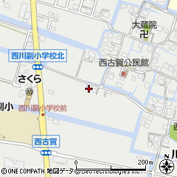 佐賀県佐賀市川副町大字西古賀328周辺の地図