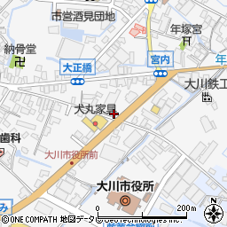 サンアイ調剤薬局・大川店周辺の地図